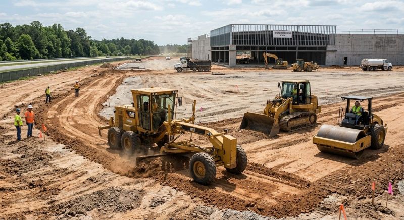 Parking Lot Gravel Repair in Canton, GA