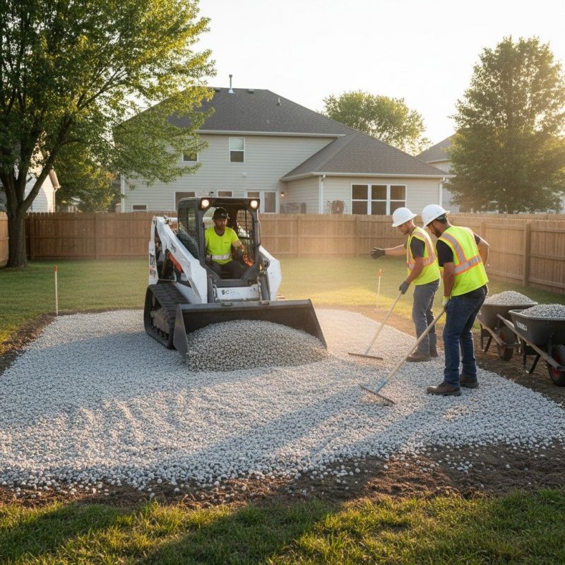 Rock Spreading Service